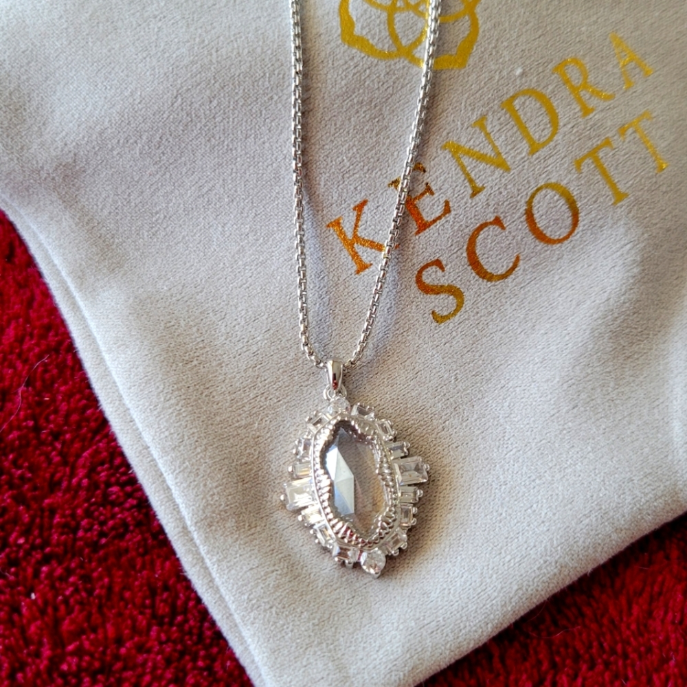 Kendra Scott Kapri silver necklace